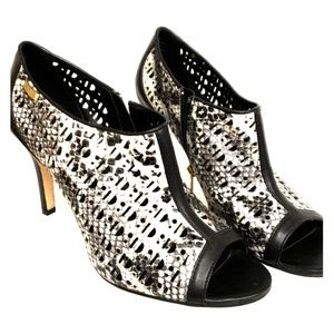 Calvin Klein open toe Booties